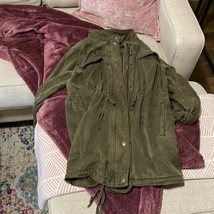Army green Lucky brand jacket